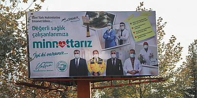 Talas'tan sağlık çalışanlarına büyük vefa