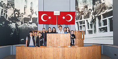 Talaslı öğrenciler, gezerek öğrendiler