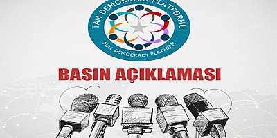 TAM Demokrasi Platformundan açıklama
