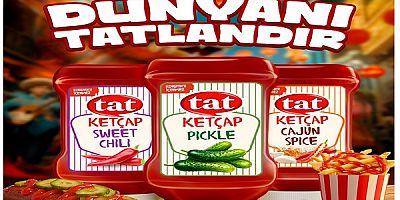 Tat Gıdadan ketçapta devrim: Tat Ketçap Pickle,Sweet Chili,Cajun Spice