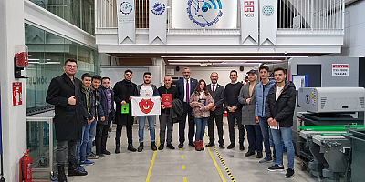 Temad 'tan model fabrika ziyareti