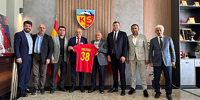 TFF Başkanı Mehmet Büyükekşi, Kayserispor'u ziyaret etti