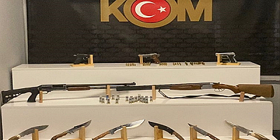 Tomarza'da ruhsatsız silah ticareti yaptığı iddia edilen kişi yakalandı