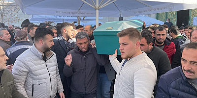 Trafik kazasında hayatını kaybeden genç, Kayseri'de toprağa verildi