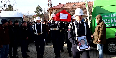 Trafik kazasında hayatını kaybeden Uzman Onbaşı Karabut son yolculuğuna uğurlandı