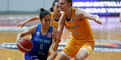 Tufan Metalurji Hatay Büyükşehir Belediyespor,Melikgazi Kayseri Basketbol'u 72-71 yendi