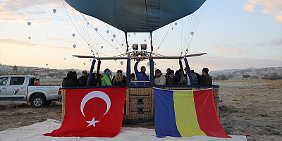Türk ve Rumen milletvekilleri Kapadokya'da sıcak hava balon turuna katıldı