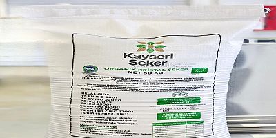 Türkiye'nin ilk organik şekeri Kayseri Şeker'den 