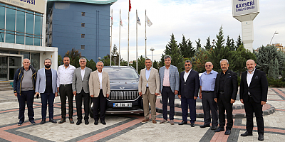 Türkiye’nin İlk Yerli Otomobili Togg, KAYSO'ya Teslim Edildi