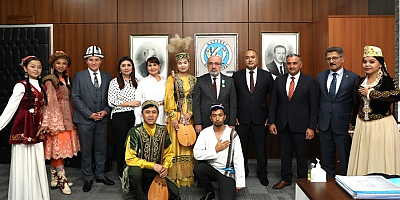 TÜRKSOY heyetinden Kayseri Üniversitesine ziyaret