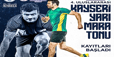  Uluslararası Kayseri Yarı Maratonu kayıtları başladı