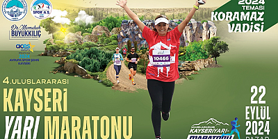 Uluslararası Kayseri Yarı Maratonu'nda Tema 