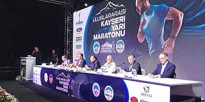 Uluslararası Kayseri Yarı Maratonu'nun tanıtım toplantısı yapıldı