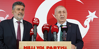 Ümit Özdağ, Milli Yol Partisi Genel Başkanı Remzi Çayır'ı ziyaret etti