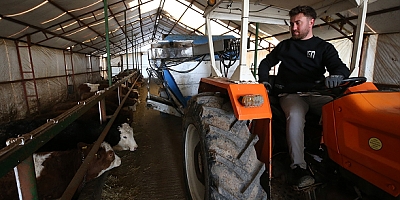 Üniversite mezunu genç devlet desteğiyle besici oldu