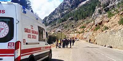 Üzerine kaya devrilen otomobildeki 4 öğretmen hayatını kaybetti