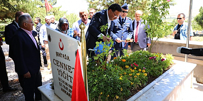 Vali Çiçek'ten şehit yakınları ve gaziye ziyaret
