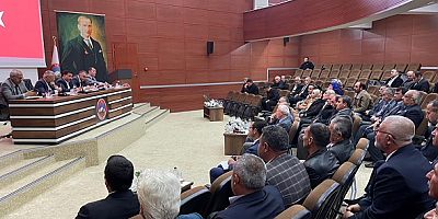 Vali Gökmen Çiçek, mahalle muhtarlarını dinledi