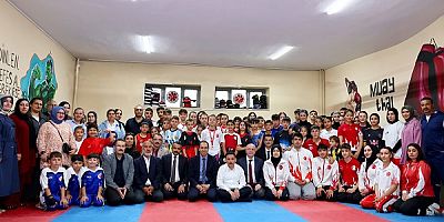 Vali Gökmen Çiçek’ten Erva Sağlık Spor Kulübü’ne Ziyaret