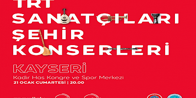 Valilik ve Büyükşehir İş Birliğinde TRT Sanatçıları Şehir Konseri
