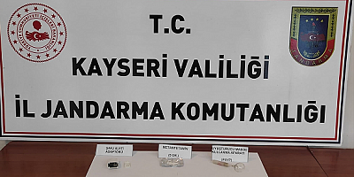 Yahyalı'da cep telefonu şarj aletine uyuşturucu gizleyen kişi yakalandı