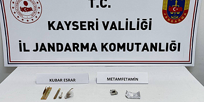 Yahyalı'da uyuşturucu operasyonu