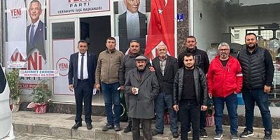 Yeni Parti Derinkuyu İlçe Başkanı Soner Barut: Derinkuyu İçin Yeni Dönem