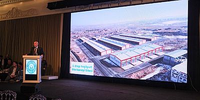 Yeşilyurt Sanayi Sitesi’nde kuralar çekildi, başkanlar yeni konut ve işyerlerine destek sözü verdi