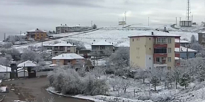 Yozgat, Kırıkkale ve Kırşehir'de kar yağışı
