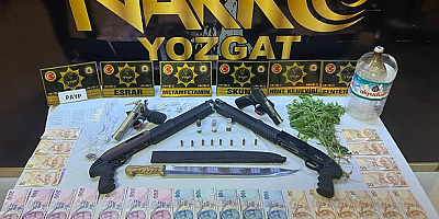Yozgat merkezli uyuşturucu operasyonunda 23 şüpheli gözaltına alındı