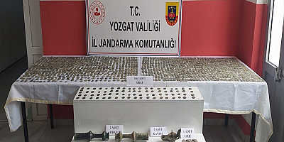 Yozgat'ta 1661 sikke ele geçirildi