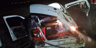 Yozgat’ta otomobilin devrilmesi sonucu 1 kişi öldü, 2 kişi yaralandı