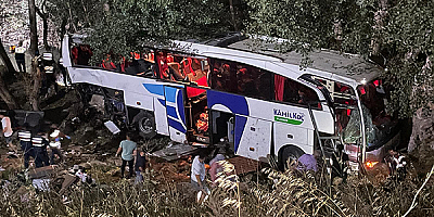 Yozgat'ta yolcu otobüsü şarampole uçtu  11 kişi hayatını kaybetti