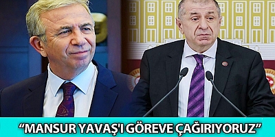 Zafer Partisi : Cumhurbaşkanı adayı olarak Mansur Yavaş'ı göreve çağırıyoruz