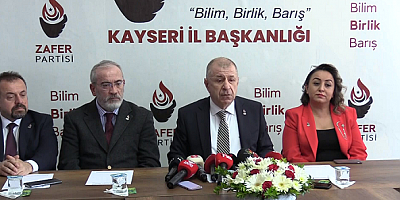 Zafer Partisi Genel Başkanı Özdağ Kayseri'de temaslarda bulundu