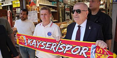 Zafer partisi Genel Başkanı Prof. Dr. Ümit Özdağ Kayseri'de