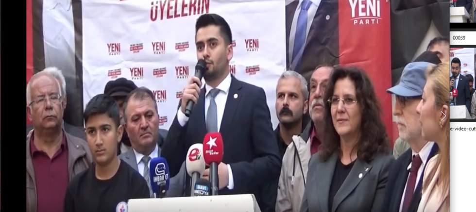 YENİ Parti Kayseri’de Ufuk Ozan Gözbaşı Yeniden Adaylığını Açıkladı
