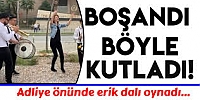 Boşanma sonrası Erik Dalı oynayarak kutladı kadın