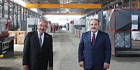 Bakan Varank, Kayseri'de 5 kıtada 86 ülkeye ihracat yapan Dener Makina'yı ziyaret etti	