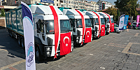 Büyükşehir'in 6 milyon TL'lik araçları ile harfiyat yönetim sistemi tanıtıldı